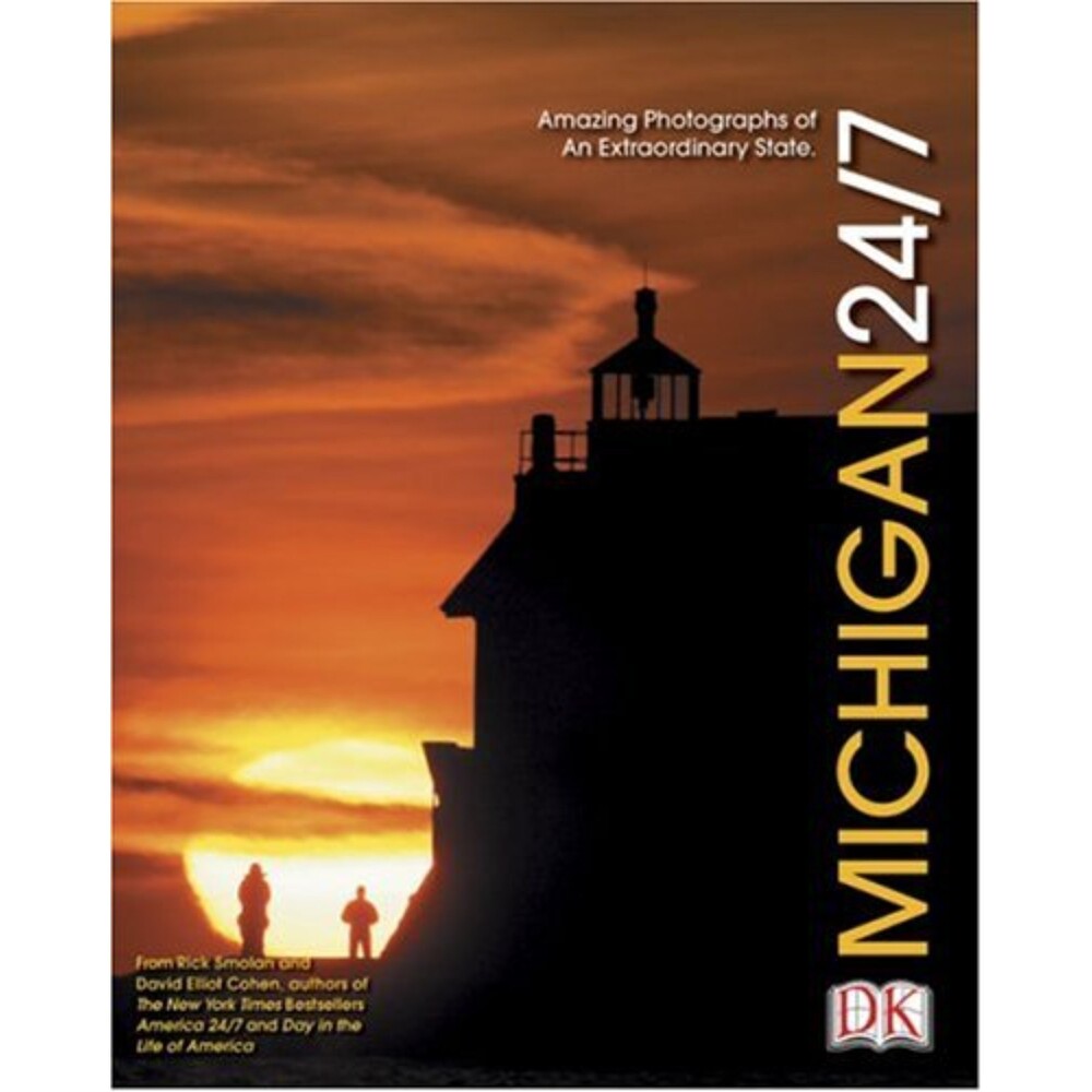 Michigan 24/7 (America 24/7 State Book Series) Hardcover Book